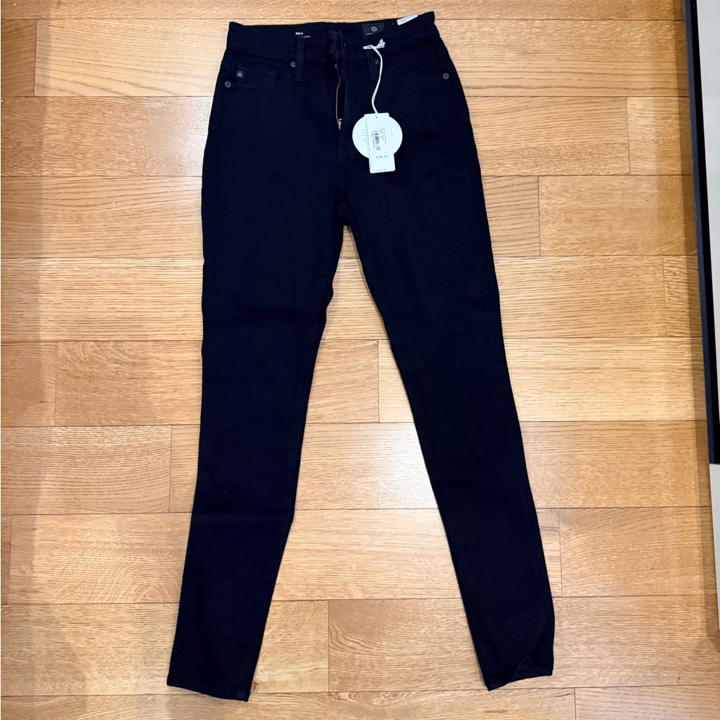 Ag Women's Black Skinny Jeans Size 26